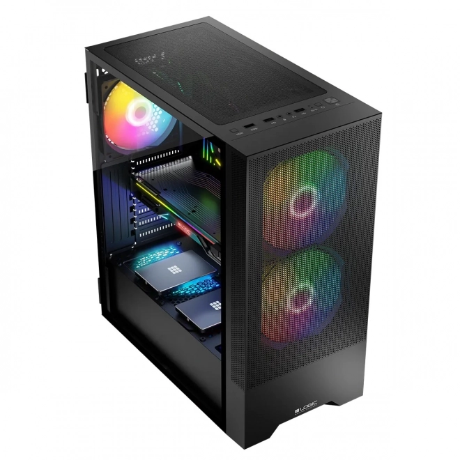 Obudowa Arya ARGB USB 3.0 Midi Tower černá