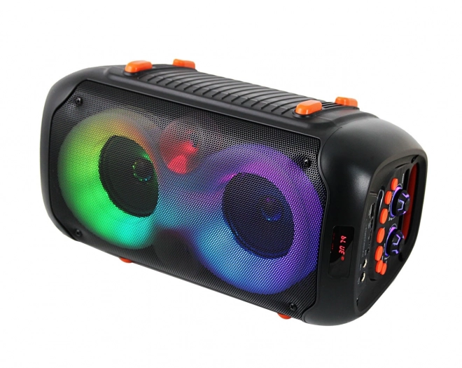 Bluetooth reproduktor s LED RGB efekty a karaoke funkcí
