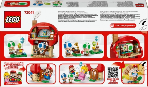 Toadův domek plný detailů