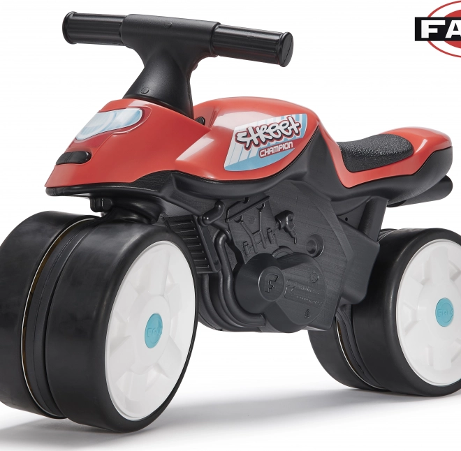 Falk odrážedlo Baby Moto Team Bud Racing červené