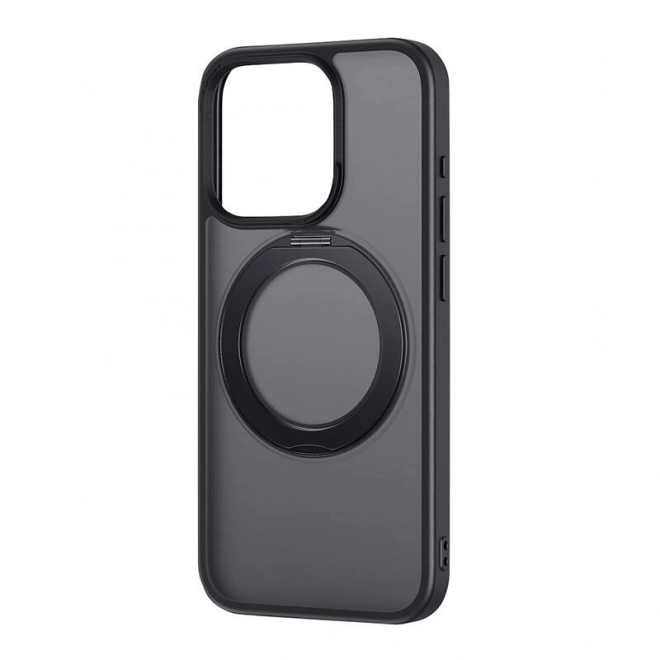 Ochranné pouzdro s podstavcem Baseus SkyRing pro iPhone 15 - černé