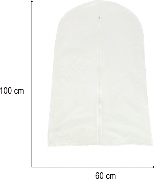 Průhledný obal na oděv – 60 x 100 cm