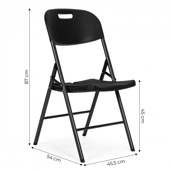 Sada dvou skládacích židlí ModernHome