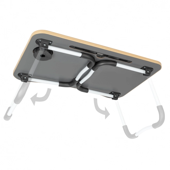 Skládací stolek pod laptop do postele