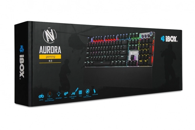 Herní Mechanická Klávesnice Aurora K-3
