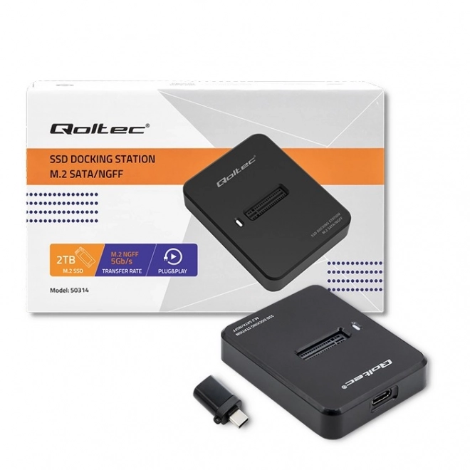 Dokovací stanice M.2 SATA | NGFF | USB 3.1 SSD