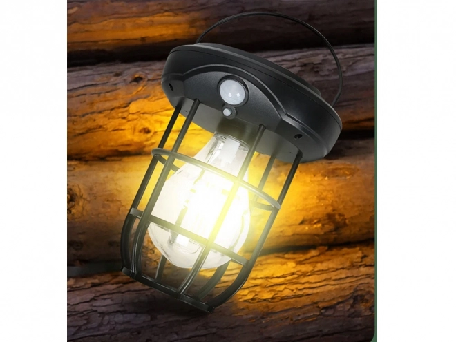 Vodotěsná solární lampa s čidlem pohybu a třemi režimy v LED