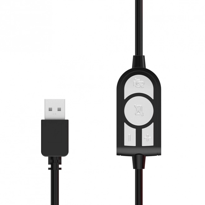 Stereofonní herní sluchátka NEMESIS USB s mikrofonem