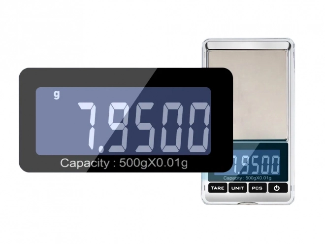 Elektronická kapesní váha přesná do 500g