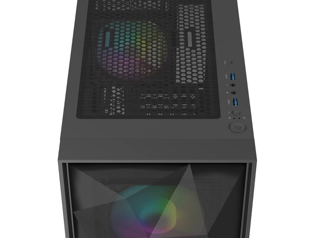 Genesis Diaxid 605 ARGB MIDI TOWER USB-C kryt Black