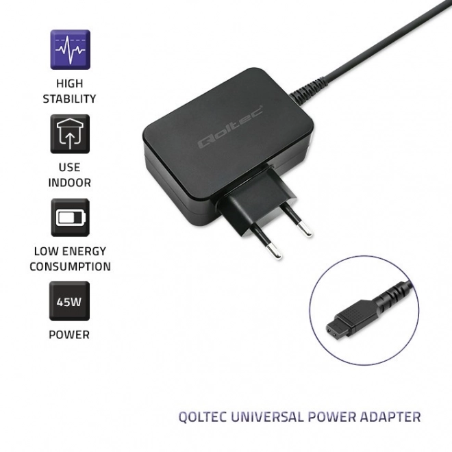 Univerzální napájecí adaptér 45W s 8 konektory