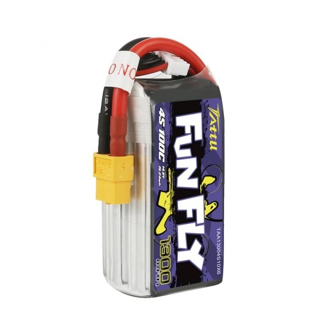 Baterie Tattu Funfly 1300mAh 14,8V 100C 4S1P
