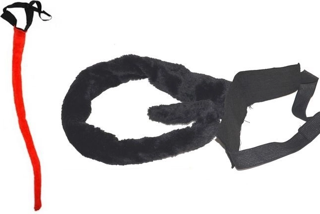 Čertovský ocas červený 80 cm