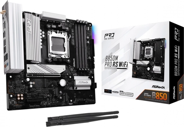 ASROCK B850M Pro RS WiFi (AM5, DDR5, mATX) – základní deska
