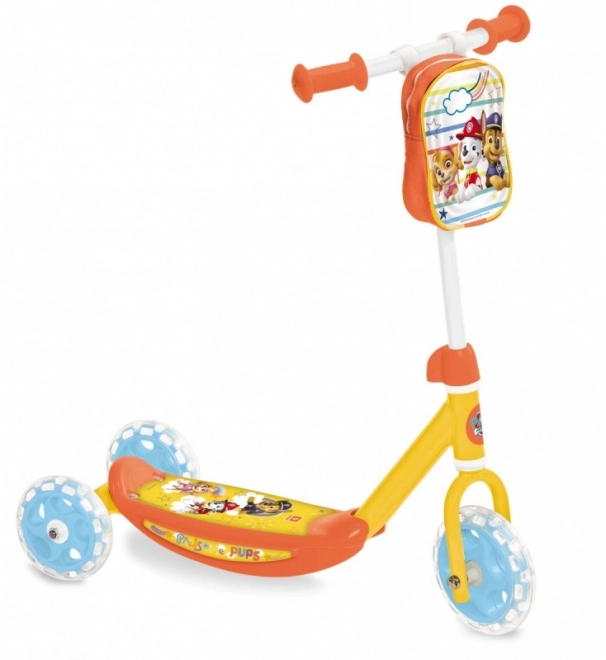 Tříkolová koloběžka PAW PATROL s přední taškou
