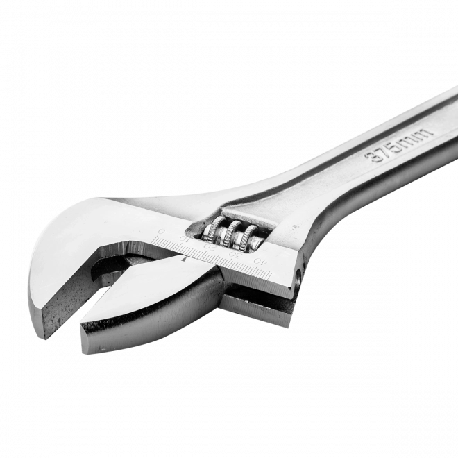 Nastavitelný klíč 15" Deli Tools EDL015A (stříbrný)