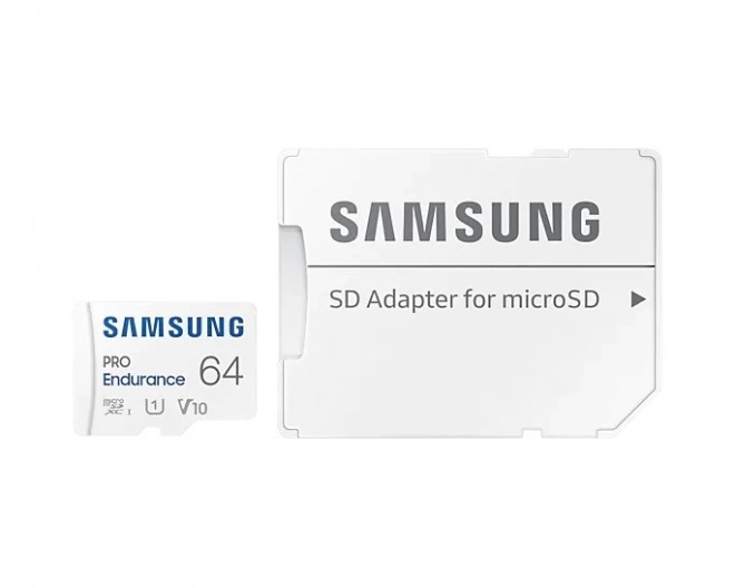 Paměťová karta Samsung Pro Endurance 64GB + adaptér (MB-MJ64KA/EU)