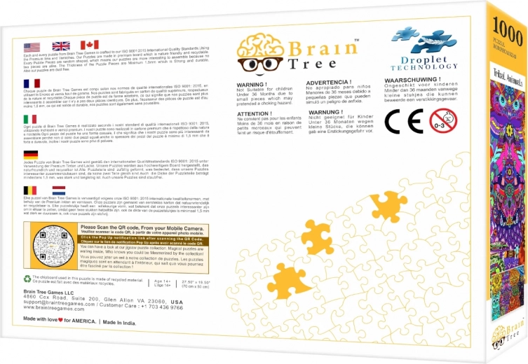 1000 unikátně řezaných dílků