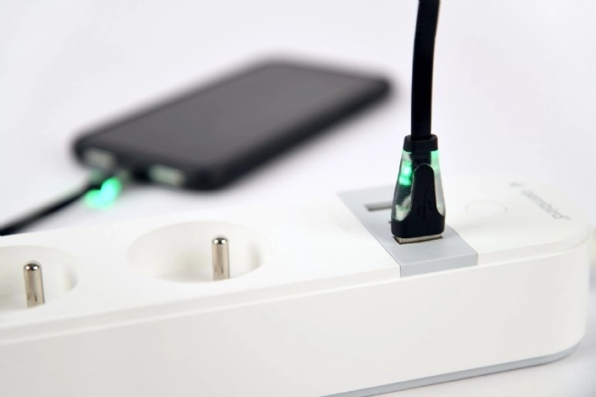 Inteligentní prodlužovací kabel Tuya s USB 4xFR