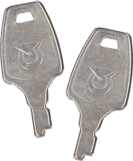 Uzamykatelné zavírání se dvěma klíči