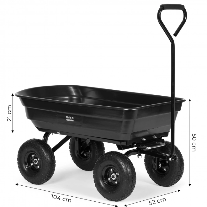 Zahradní vozík MultiGarden s funkcí sklápění