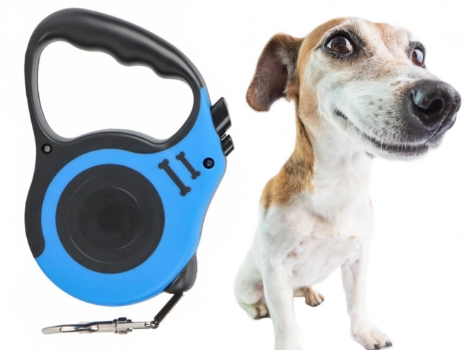 Automatické vodítko pro psy – Modré