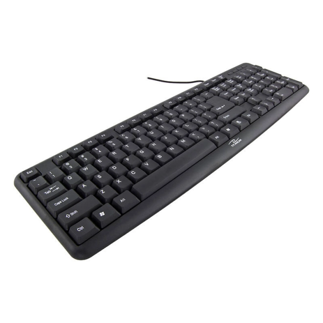 Ergonomický tvar pro pohodlné psaní
