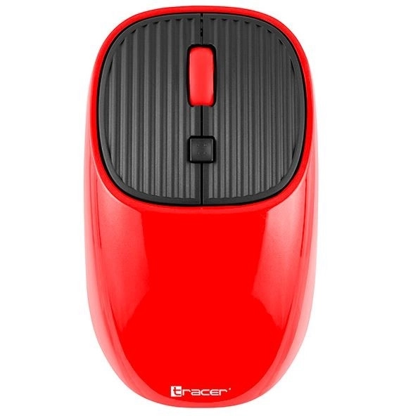 Bezdrátová Myš Tracer Wave RF 2,4 Ghz červená