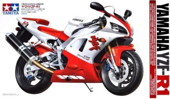 Plastikový model motocyklu YAMAHA YZF-R1 k lepení a barvení