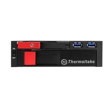 HDD Rack Panel 2xUSB 3.0 SATA3 3,5" + 2,5", černý