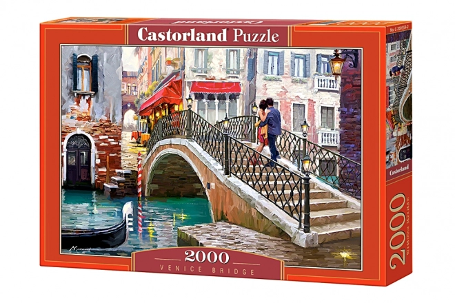 CASTORLAND Puzzle 2000 dílků Benátský most - Benátský most 92x68cm