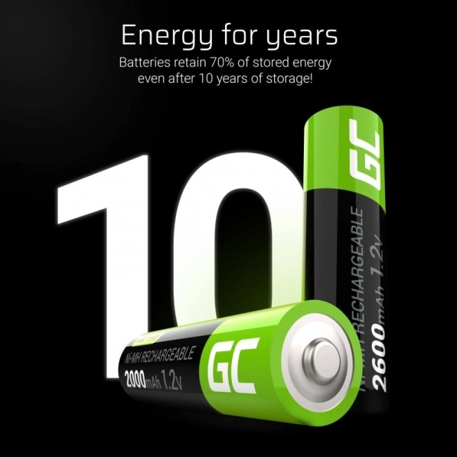Nabíjecí články AA R6 2600mAh 16 kusů