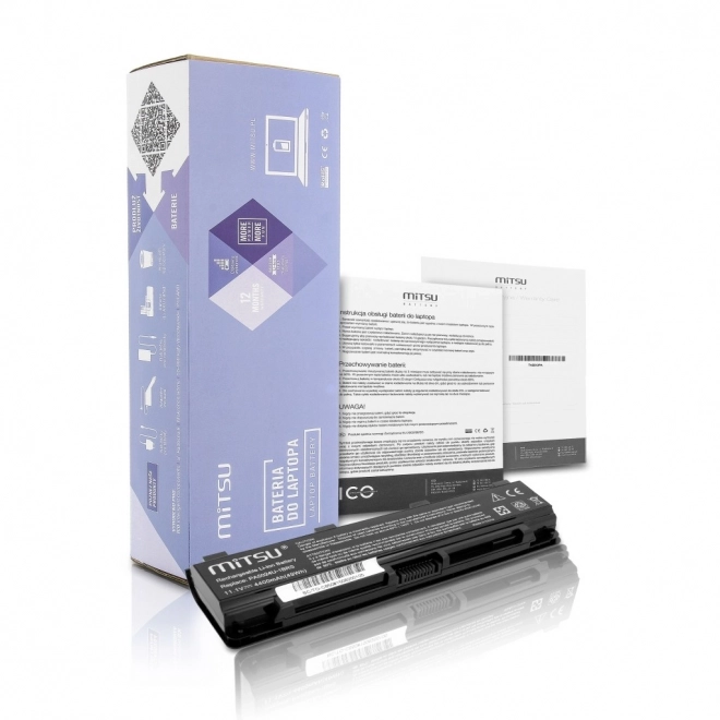 baterie pro Toshiba C850, L800, S855 4400 mAh 10.8V