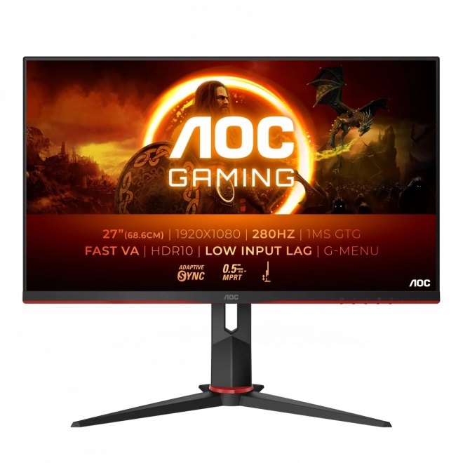 Monitor 27G2ZN3 27" Fast VA 280Hz HDMIx2 DP Pivot