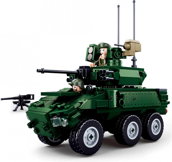 Sluban obrněné bojové vozidlo 6x6 EBRC Jaguar – stavebnice