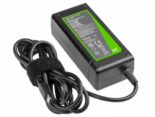 Napájecí zdroj GC USB-C 65W 5V-9V-12V-15V/3A, 20V/3,25A Power Delivery