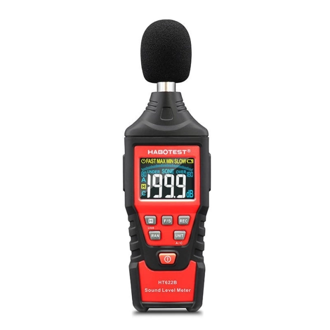 Digitální decibelmetr Habotest HT622B