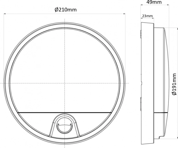 Kompaktní rozměry pro snadnou montáž