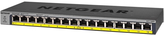 Přepínač NETGEAR GS116PP 16x GE PoE+ Nemanagovatelný