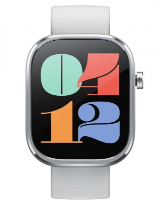 Smartwatch se stříbrným ciferníkem