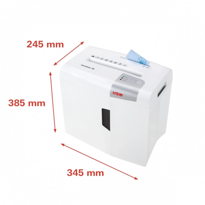Skartovačka Shredstar X5 4x30mm P-4, skartovačka CD