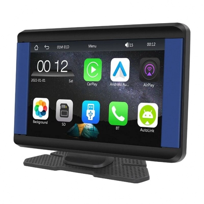 Monitor do auta Podofo s CarPlay & Android Auto