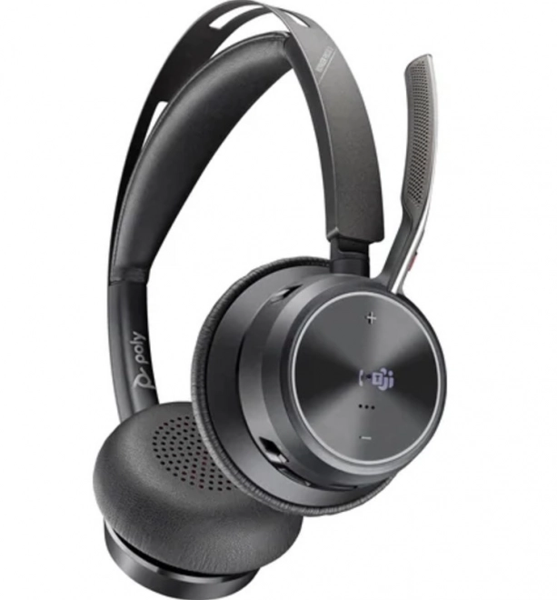 Sada sluchátek Voyager Focus 2 s certifikací Microsoft Teams