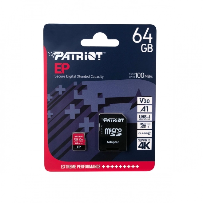 Karta MicroSDXC 64GB V30