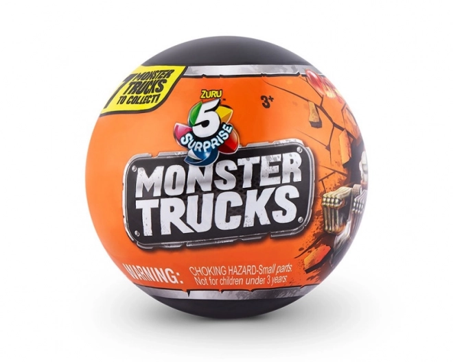 ZURU 5 Surprise Monster Trucks – sběratelská koule s překvapením