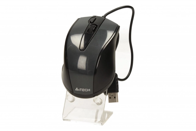 USB myš V-TRACK N-500F-1 Glossy Grey