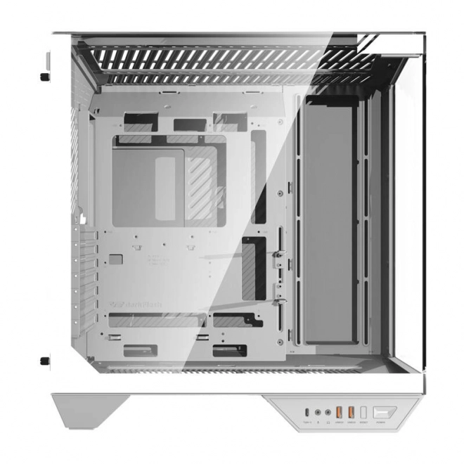 Počítačová skříň Darkflash DY470 bez ventilátorů (bílá)