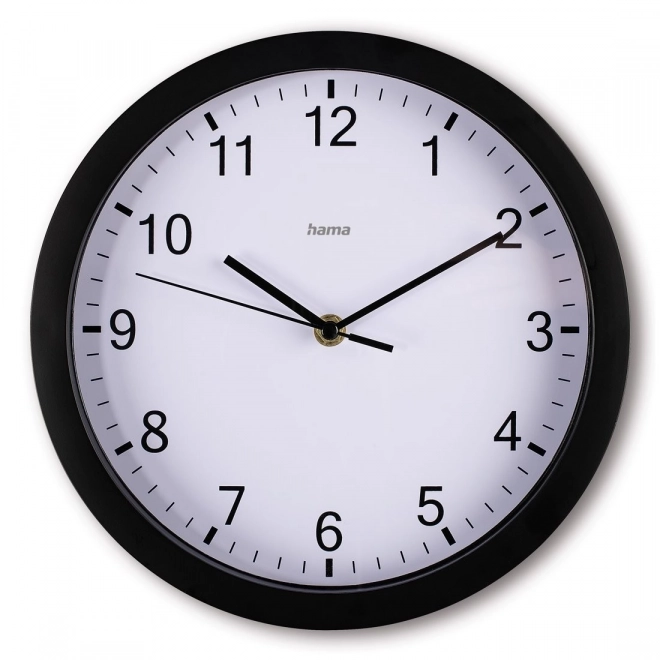Nástěnné hodiny Elba 25 cm černé