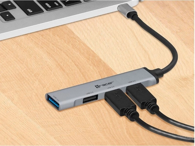 USB 3.0 HUB H40 4 porty, USB-C
