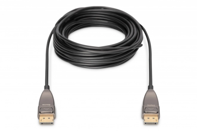 AOC DisplayPort 1.4 8K/60Hz UHD DP/DP M/M hybridní propojovací kabel černý – 20 m
